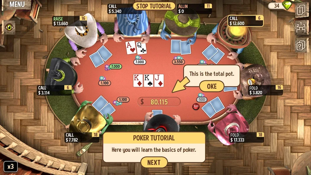 Скачать Научись играть в Покер [Взлом Много монет] APK на Андроид