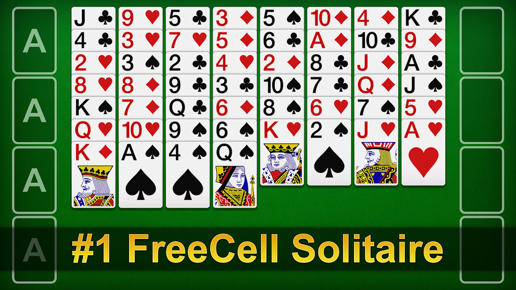 Скачать FreeCell Solitaire [Взлом Бесконечные монеты] APK на Андроид