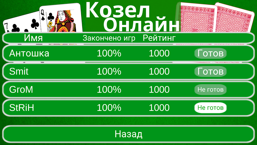 Скачать Козел Онлайн [Взлом Бесконечные монеты] APK на Андроид