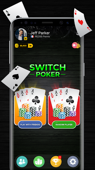 Скачать Switch Poker [Взлом Бесконечные деньги] APK на Андроид