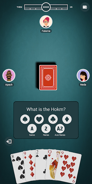 Скачать Hokm+ [Взлом Бесконечные деньги] APK на Андроид