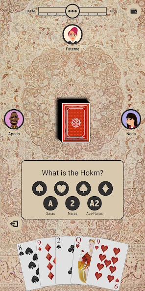 Скачать Hokm+ [Взлом Бесконечные деньги] APK на Андроид