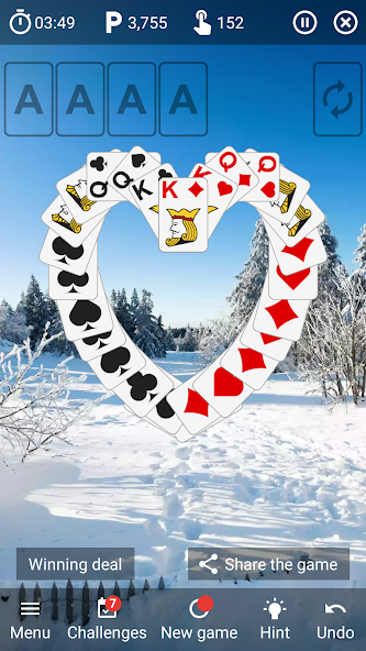 Скачать Solitaire - Classic Card Game [Взлом Бесконечные деньги] APK на Андроид