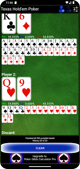 Скачать Poker Odds Calculator [Взлом Много монет] APK на Андроид