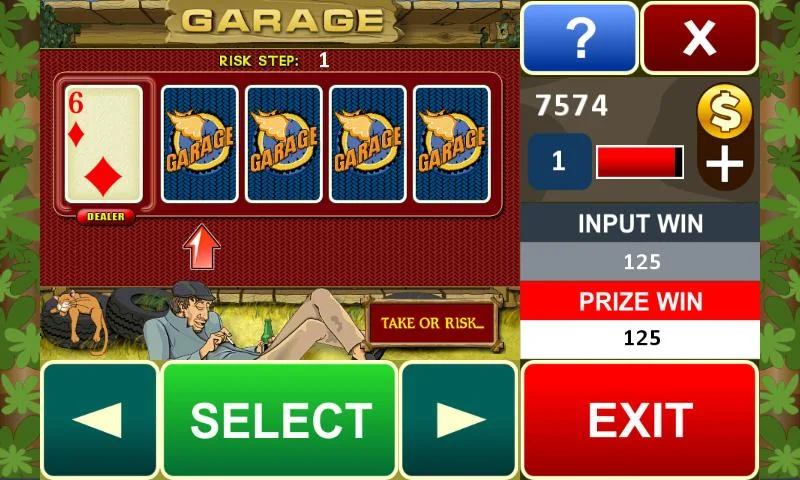 Скачать Garage slot machine [Взлом Бесконечные деньги] APK на Андроид