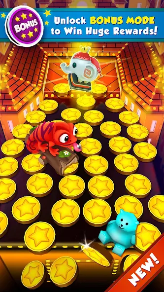 Скачать Coin Dozer - Призы [Взлом Много монет] APK на Андроид