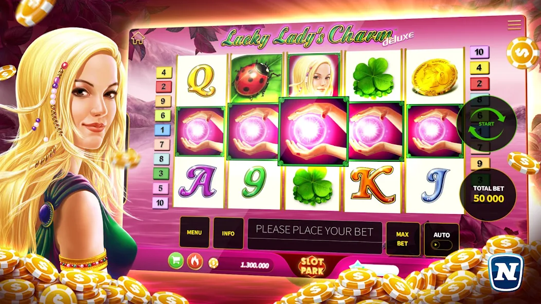 Скачать Slotpark — игры онлайн-казино [Взлом Бесконечные деньги] APK на Андроид