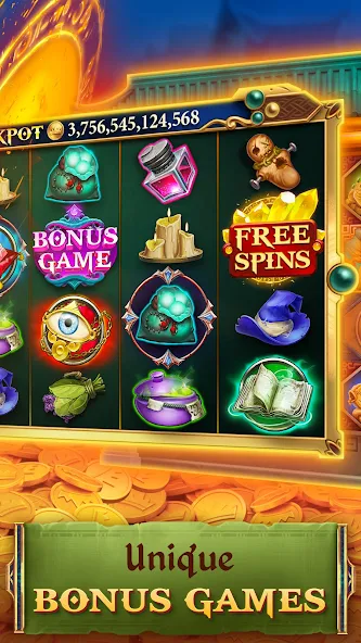 Скачать Scatter Slots - Slot Machines [Взлом Много монет] APK на Андроид