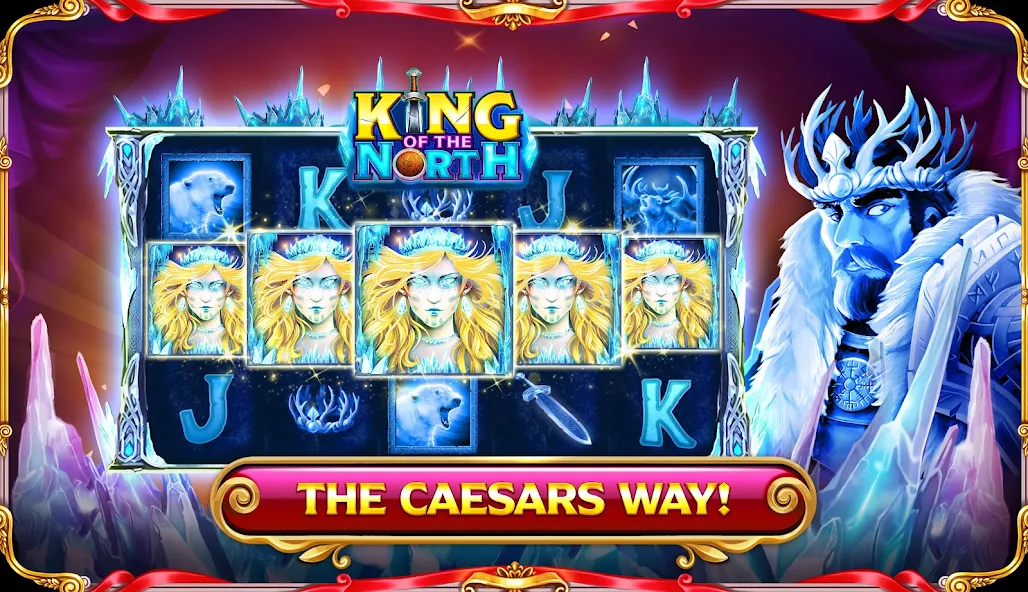 Скачать Caesars Slots:игровые автоматы [Взлом Много денег] APK на Андроид