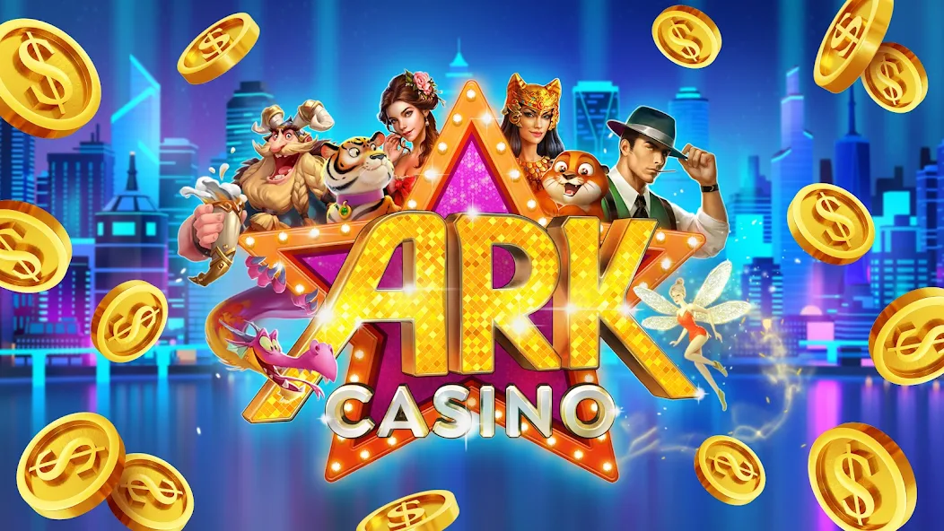 Скачать ARK Casino - Vegas Slots Game [Взлом Много денег] APK на Андроид