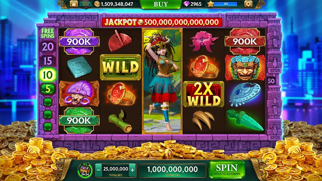 Скачать ARK Casino - Vegas Slots Game [Взлом Много денег] APK на Андроид