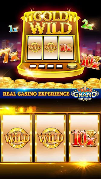 Скачать Vegas Grand Slots:Casino Games [Взлом Бесконечные деньги] APK на Андроид