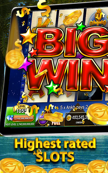 Скачать Slots - Pharaoh's Way Casino [Взлом Бесконечные деньги] APK на Андроид