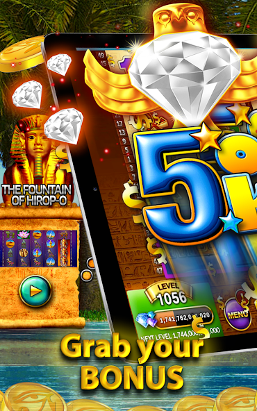 Скачать Slots - Pharaoh's Way Casino [Взлом Бесконечные деньги] APK на Андроид