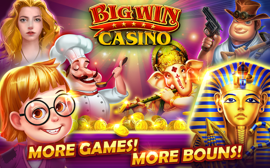 Скачать Big Win - Slots Casino™ [Взлом Много монет] APK на Андроид