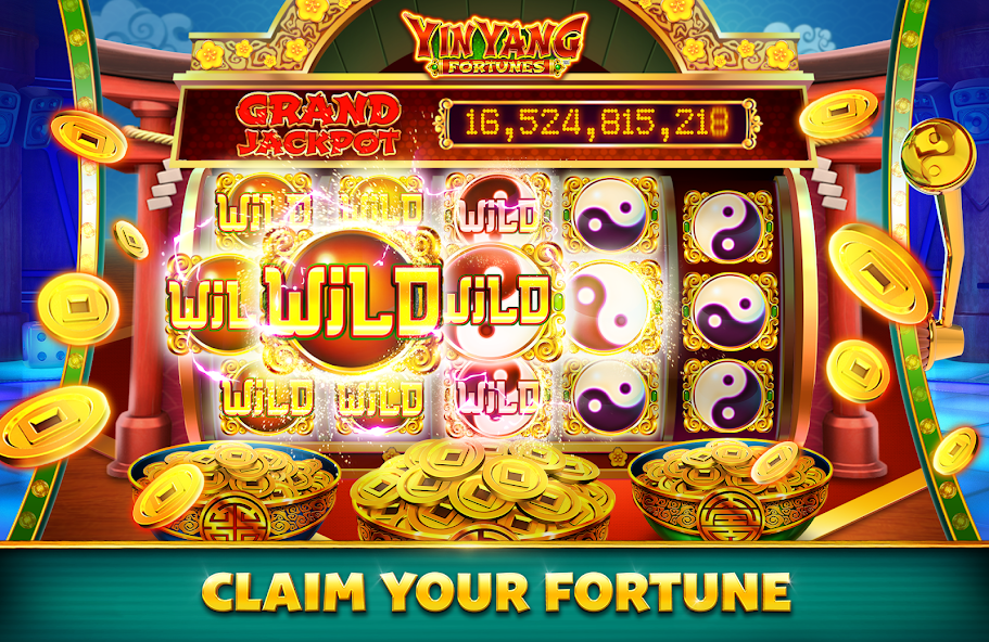 Скачать myVEGAS Slots: автоматы казино [Взлом Много монет] APK на Андроид