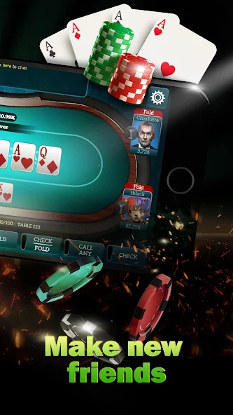 Скачать Live Poker Tables–Texas holdem [Взлом Много монет] APK на Андроид