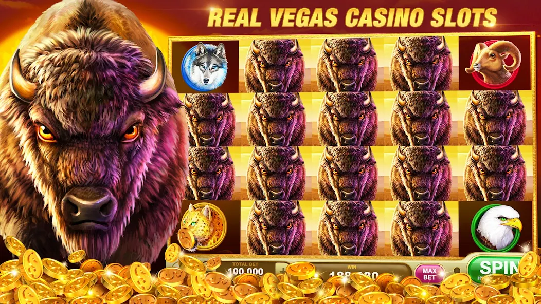 Скачать Slots Rush: Vegas Casino Slots [Взлом Много монет] APK на Андроид