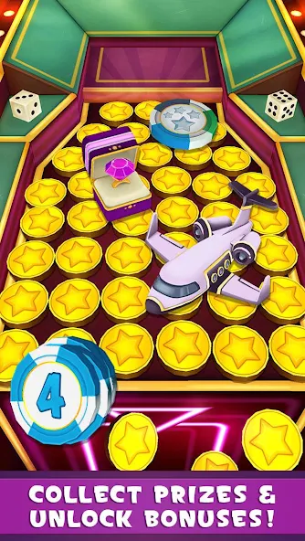 Скачать Coin Dozer: Casino [Взлом Бесконечные деньги] APK на Андроид