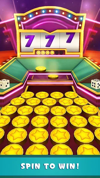 Скачать Coin Dozer: Casino [Взлом Бесконечные деньги] APK на Андроид