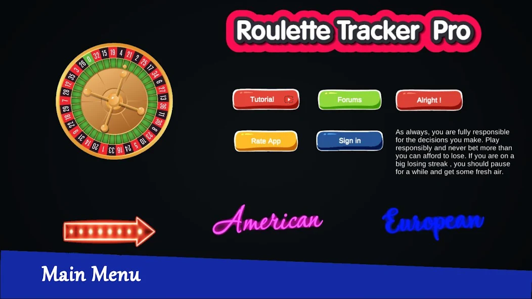 Скачать Roulette Tracker Pro [Взлом Много денег] APK на Андроид