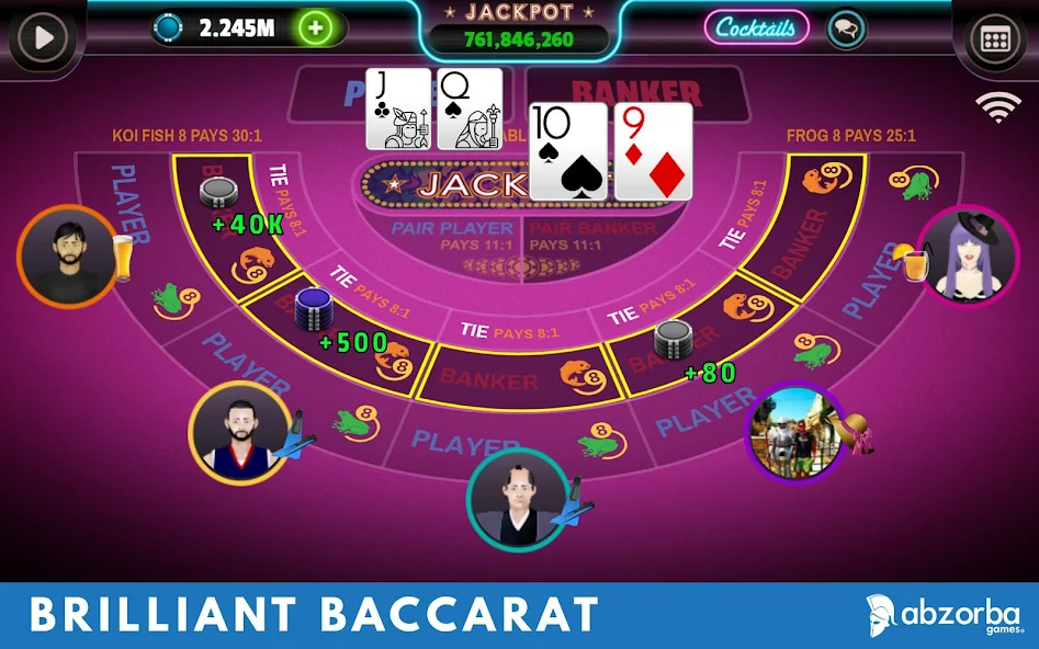 Скачать Baccarat [Взлом Много денег] APK на Андроид