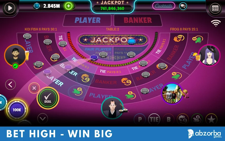 Скачать Baccarat [Взлом Много денег] APK на Андроид