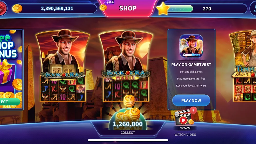 Скачать Book of Ra™ Deluxe Slot [Взлом Много денег] APK на Андроид