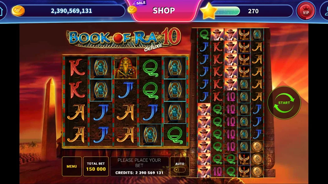 Скачать Book of Ra™ Deluxe Slot [Взлом Много денег] APK на Андроид