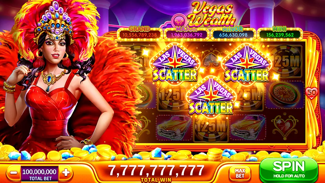 Скачать Lava Slots - Casino Games [Взлом Бесконечные монеты] APK на Андроид