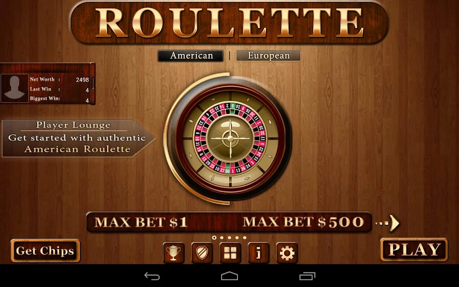 Скачать Roulette - Casino Style! [Взлом Много монет] APK на Андроид