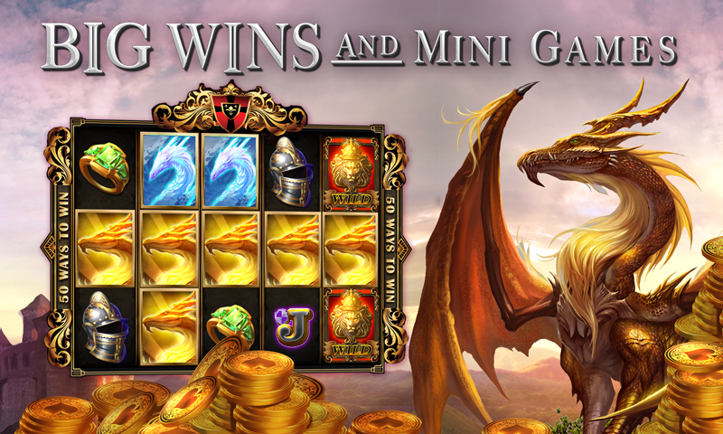 Скачать Throne of Dragons Slots [Взлом Много денег] APK на Андроид