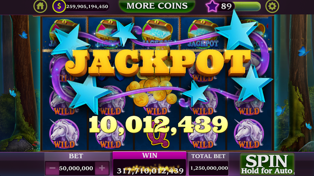 Скачать Unicorn Slots Casino [Взлом Много денег] APK на Андроид