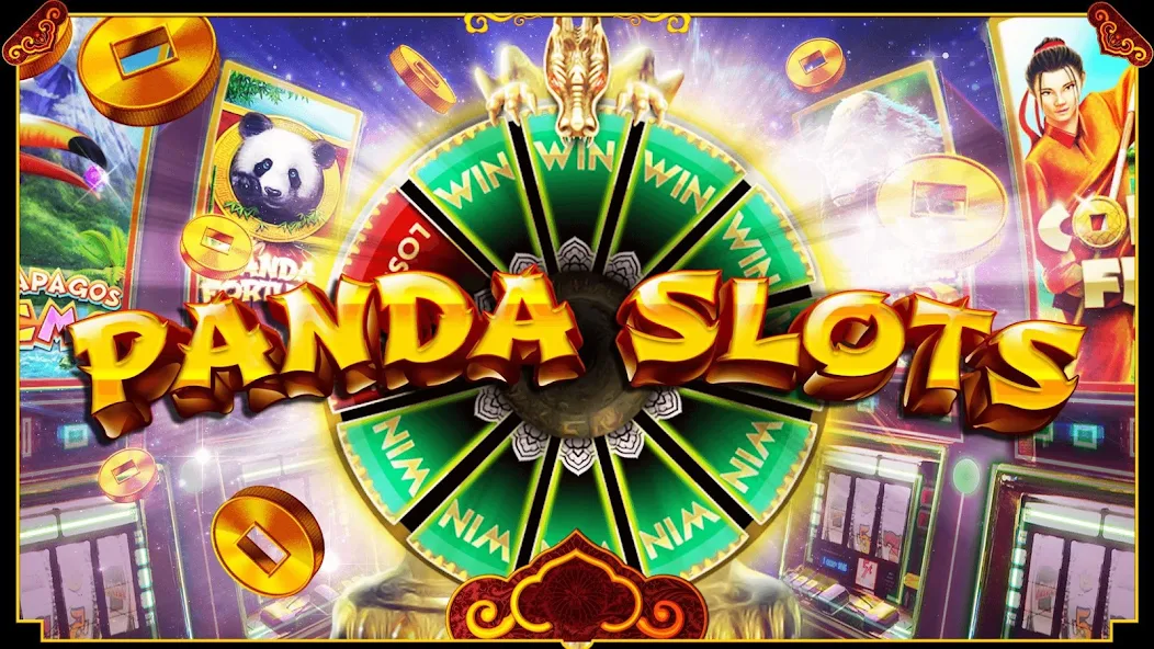 Скачать Panda Slots [Взлом Бесконечные деньги] APK на Андроид