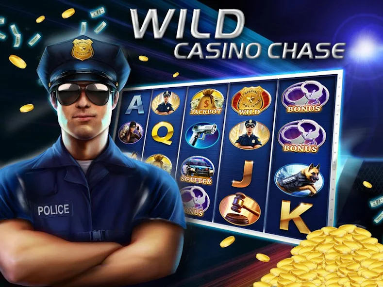 Скачать Cops Casino Slots [Взлом Много монет] APK на Андроид