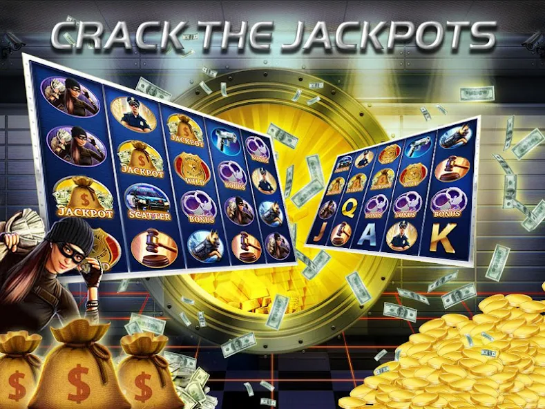 Скачать Cops Casino Slots [Взлом Много монет] APK на Андроид