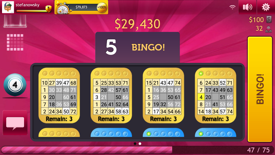 Скачать Bingo 75 & 90 by GameDesire [Взлом Бесконечные деньги] APK на Андроид