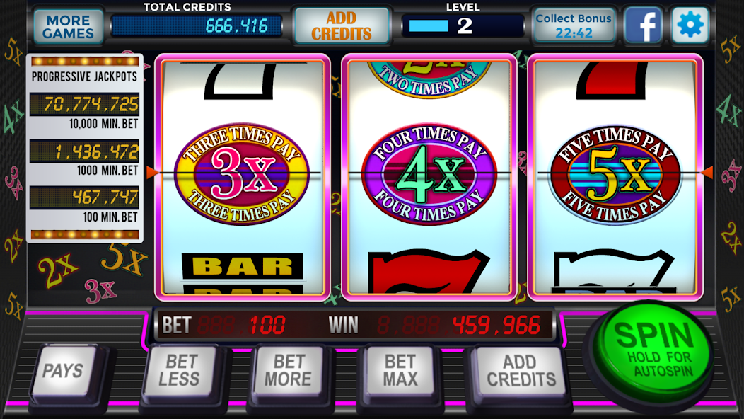 Скачать 777 Slots Casino Classic Slots [Взлом Много денег] APK на Андроид