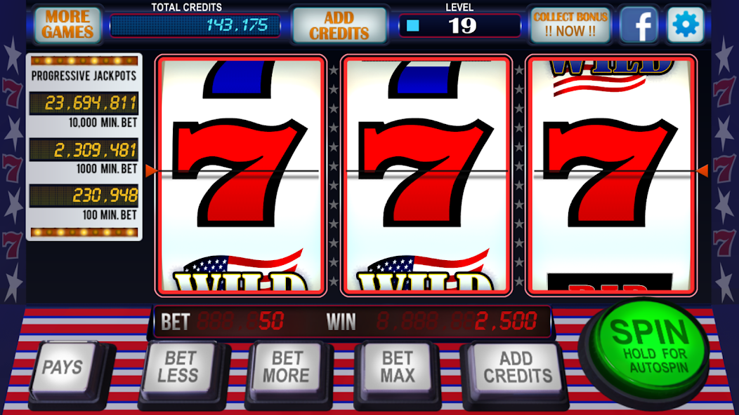 Скачать 777 Slots Casino Classic Slots [Взлом Много денег] APK на Андроид