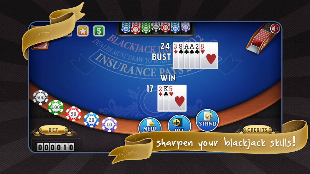 Скачать BlackJack [Взлом Много монет] APK на Андроид