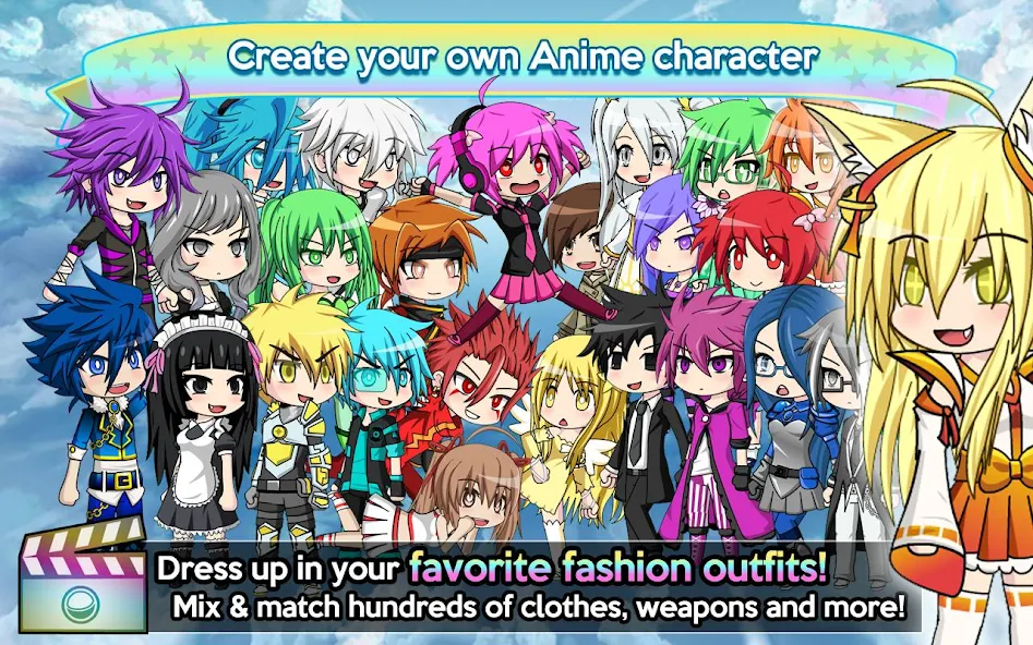 Скачать Gacha Studio (Anime Dress Up) [Взлом Много денег] APK на Андроид