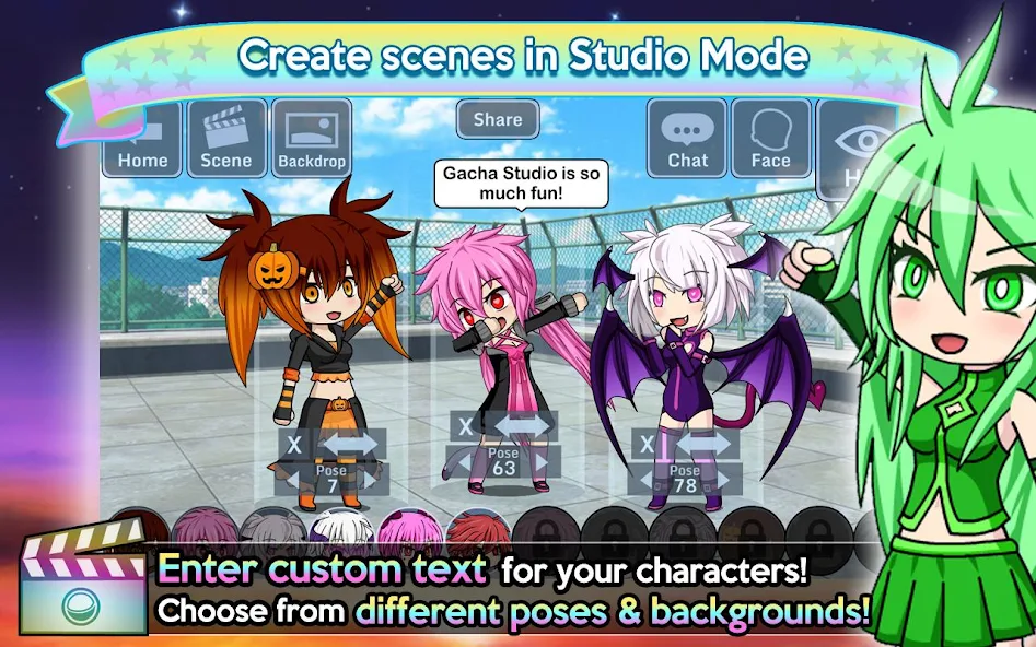 Скачать Gacha Studio (Anime Dress Up) [Взлом Много денег] APK на Андроид