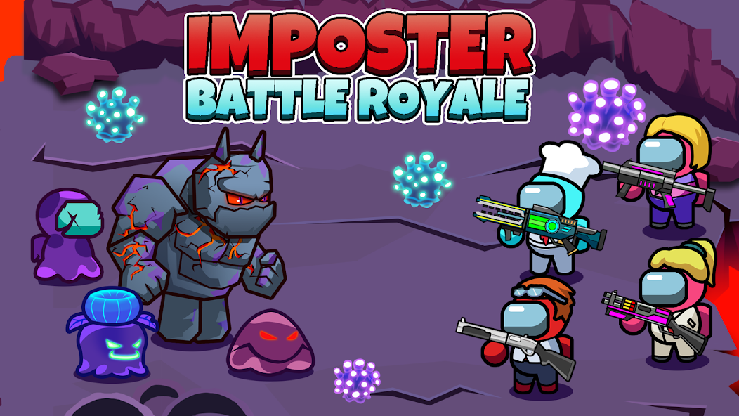 Скачать Imposter Battle Royale [Взлом Бесконечные деньги] APK на Андроид