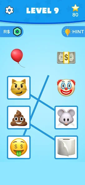 Скачать Emoji Maze - Roblominer [Взлом Много денег] APK на Андроид