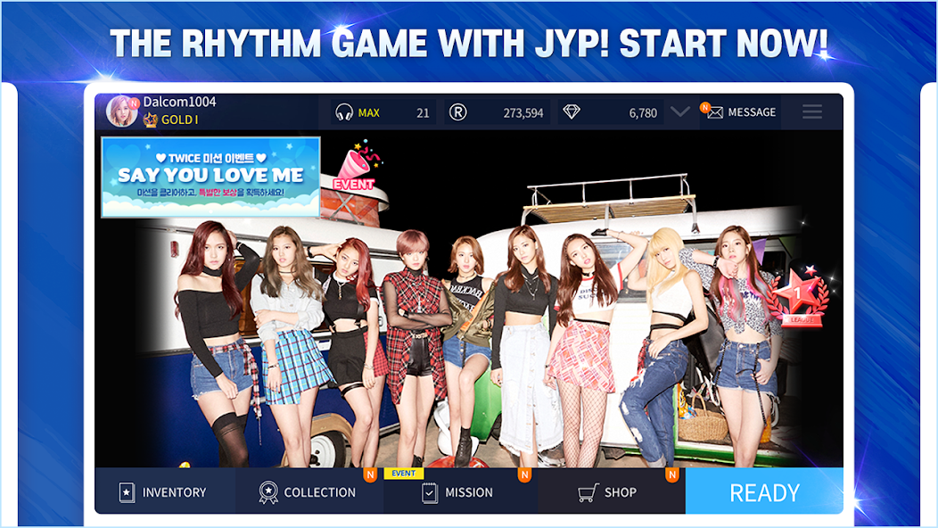 Скачать SuperStar JYPNATION [Взлом Бесконечные деньги] APK на Андроид