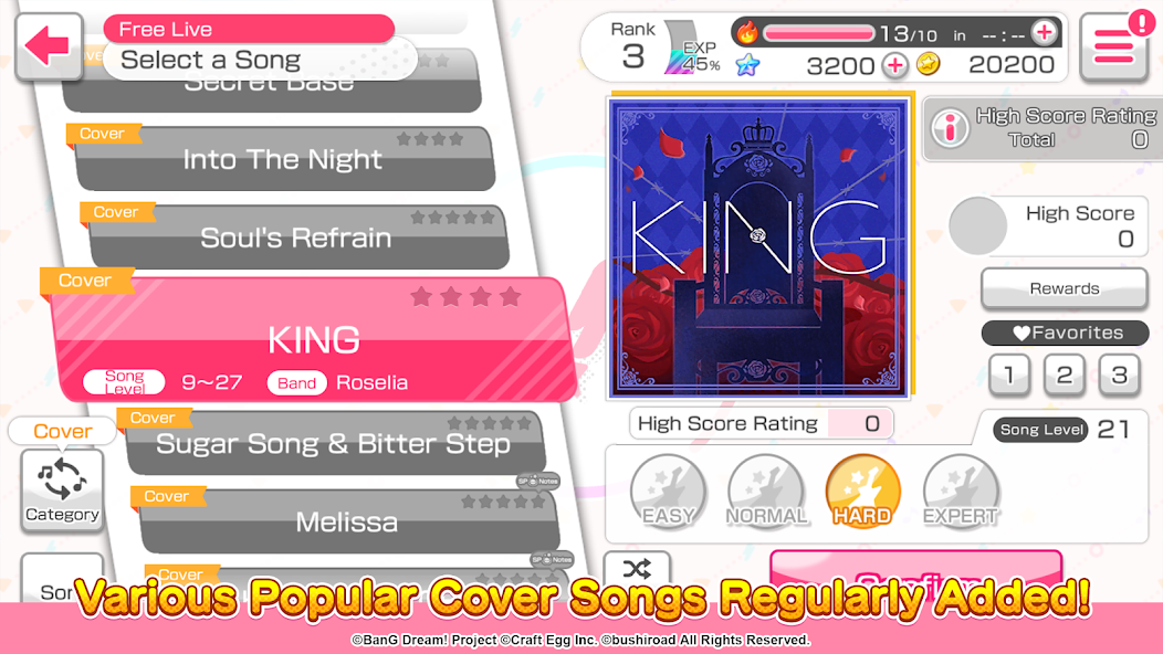 Скачать BanG Dream! Girls Band Party! [Взлом Много денег] APK на Андроид