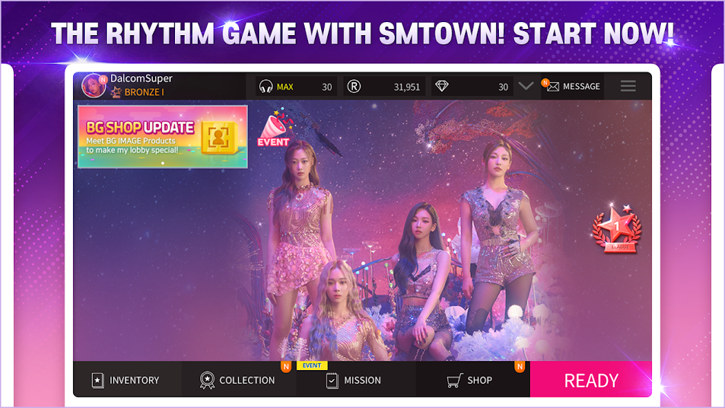 Скачать SuperStar SMTOWN [Взлом Много денег] APK на Андроид