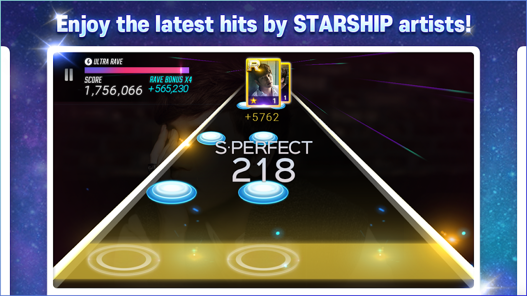 Скачать SuperStar STARSHIP [Взлом Бесконечные монеты] APK на Андроид