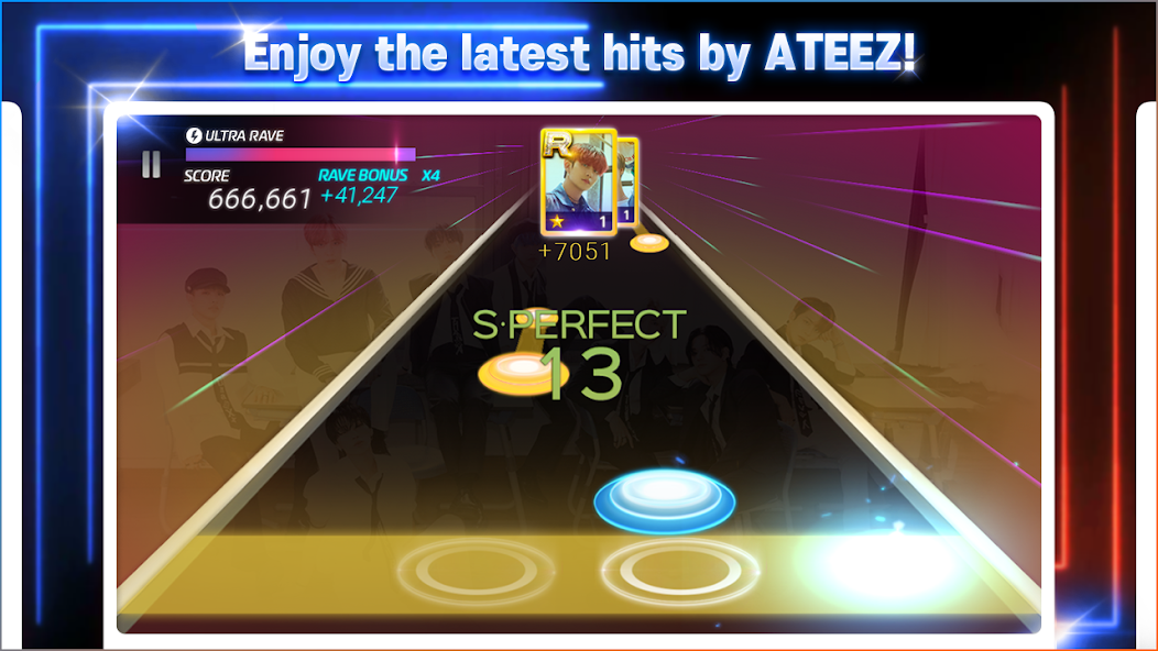 Скачать SuperStar ATEEZ [Взлом Много монет] APK на Андроид