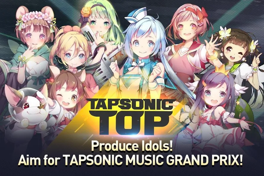 Скачать TAPSONIC TOP -Music Grand prix [Взлом Много монет] APK на Андроид